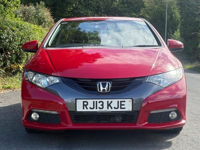 Honda Civic 2013 1.8 I-vtec Ex Hatchback Euro Red #2