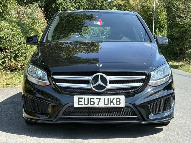 Mercedes-Benz B Class 2017 1.5 B180d Amg Line Executive Mpv Black #2