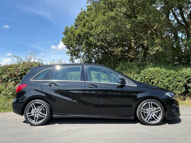 Mercedes-Benz B Class 2017 1.5 B180d Amg Line Executive Mpv Black #5