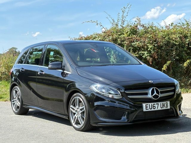 Mercedes-Benz B Class 2017 1.5 B180d Amg Line Executive Mpv Black #3