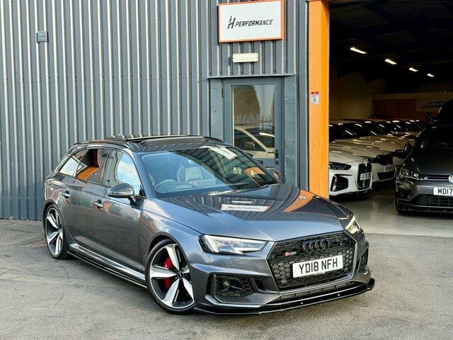 Audi RS4 Avant 2.9 Tfsi V6 Carbon Edition Estate Tiptr YD18NFH Black