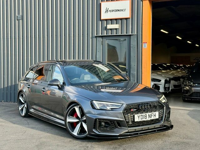 Audi RS4 Avant 2.9 Tfsi V6 Carbon Edition Estate Tiptr YD18NFH Black #2
