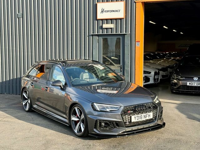 Audi RS4 Avant 2.9 Tfsi V6 Carbon Edition Estate Tiptr YD18NFH Black #5