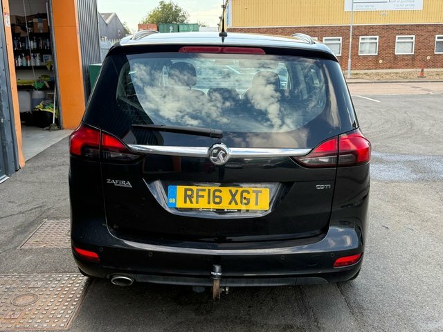Vauxhall Zafira Tourer 2.0 Cdti Design Mpv Euro 6 S S Black #6