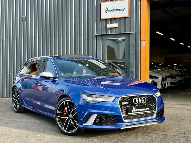 Audi RS6 Avant 4.0 Tfsi V8 Estate Tiptronic Quattro Eu Blue #2