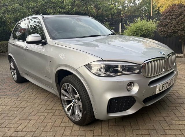 BMW X5 3.0 40D M Sport Suv Xdrive Euro 6 Silver