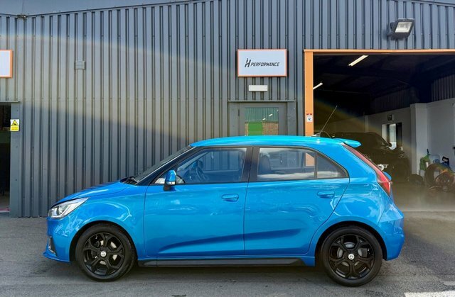 MG MG3 1.5 Vti-tech Exclusive Nav Hatchback Ma AJ72BNX Blue #4