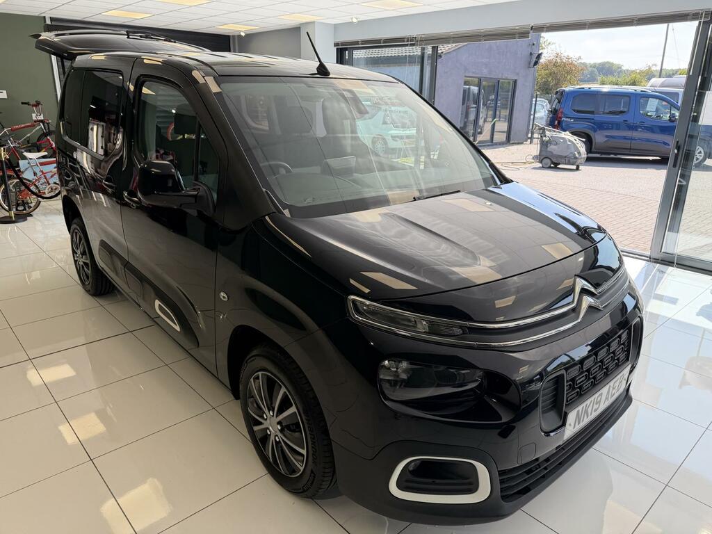 Citroen Berlingo Wheelchair Adapted Mpv Carries 4 In Total 1.5 Blue NK19AEB Black #6