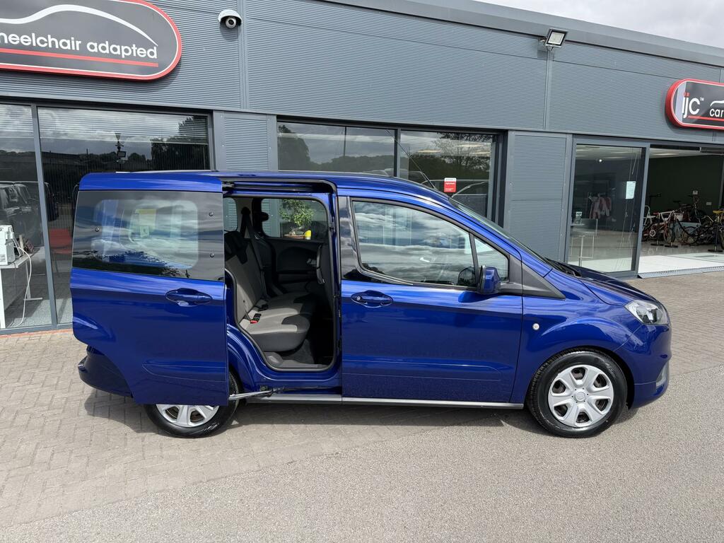 Ford Tourneo Courier Low Miles High Seating Position 5 Seats Huge Boot Blue #2