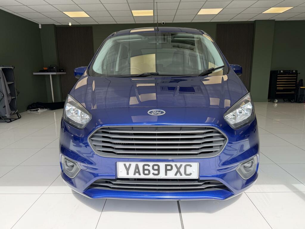 Ford Tourneo Courier Low Miles High Seating Position 5 Seats Huge Boot Blue #3