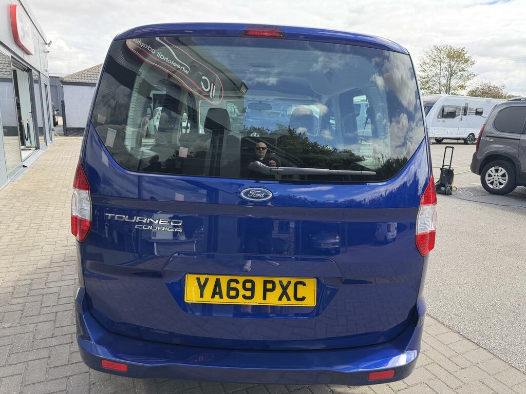 Ford Tourneo Courier Low Miles High Seating Position 5 Seats Huge Boot Blue #6
