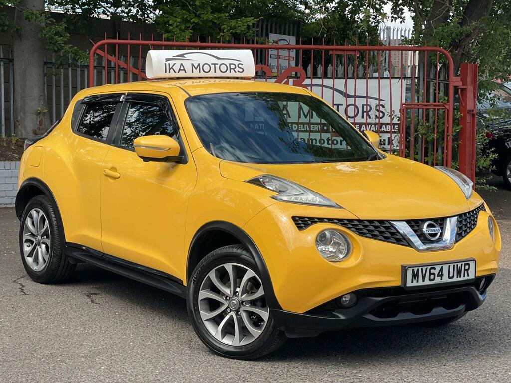 Nissan Juke Tekna Yellow