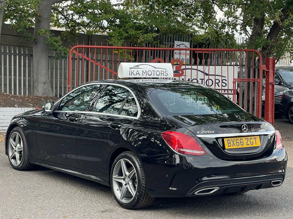 Mercedes-Benz C Class Amg Line Black #6