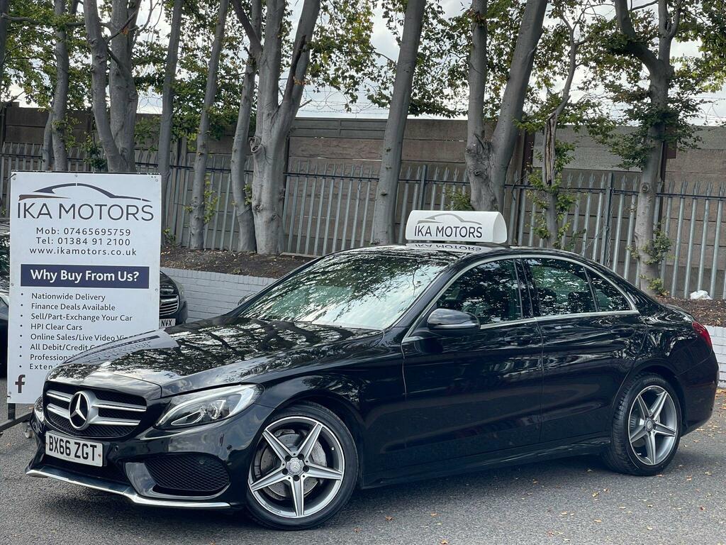 Mercedes-Benz C Class Amg Line Black #2
