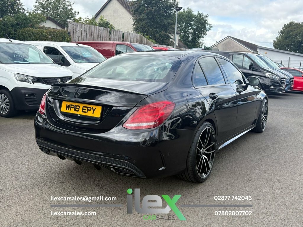 Mercedes-Benz C Class 2.1L Amg Line Black #5