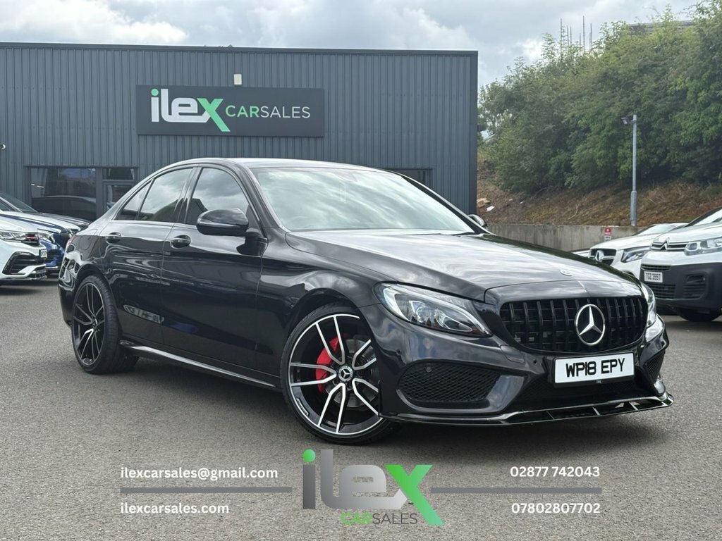Mercedes-Benz C Class 2.1L Amg Line Black