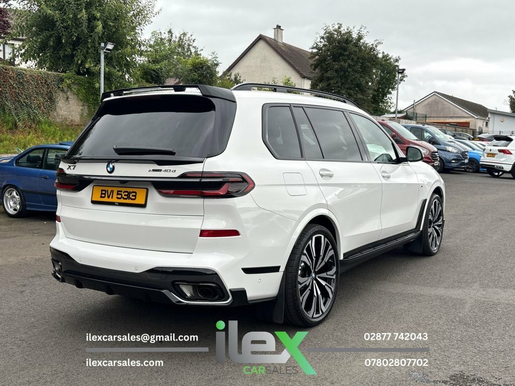 BMW X7 3L M Sport W29JOE White #4