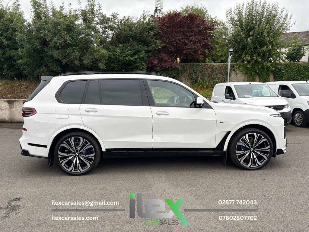 BMW X7 3L M Sport W29JOE White #3
