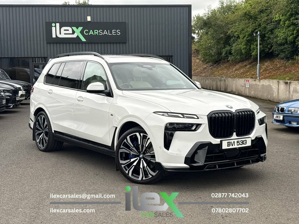BMW X7 3L M Sport White