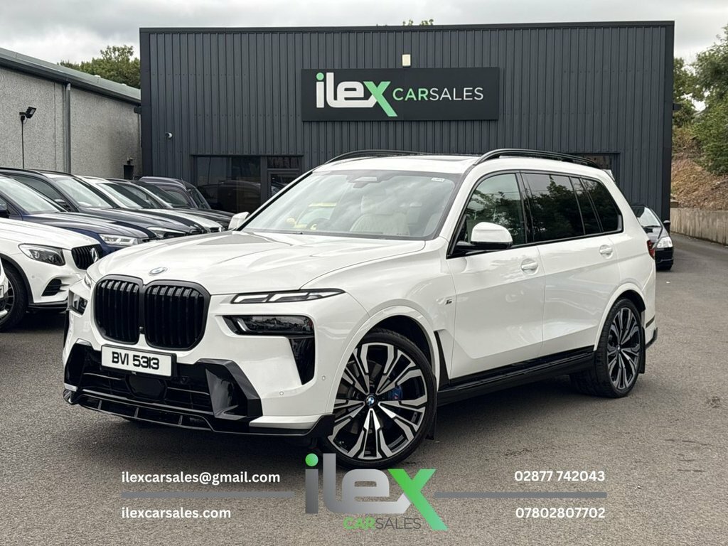 BMW X7 3L M Sport W29JOE White #2