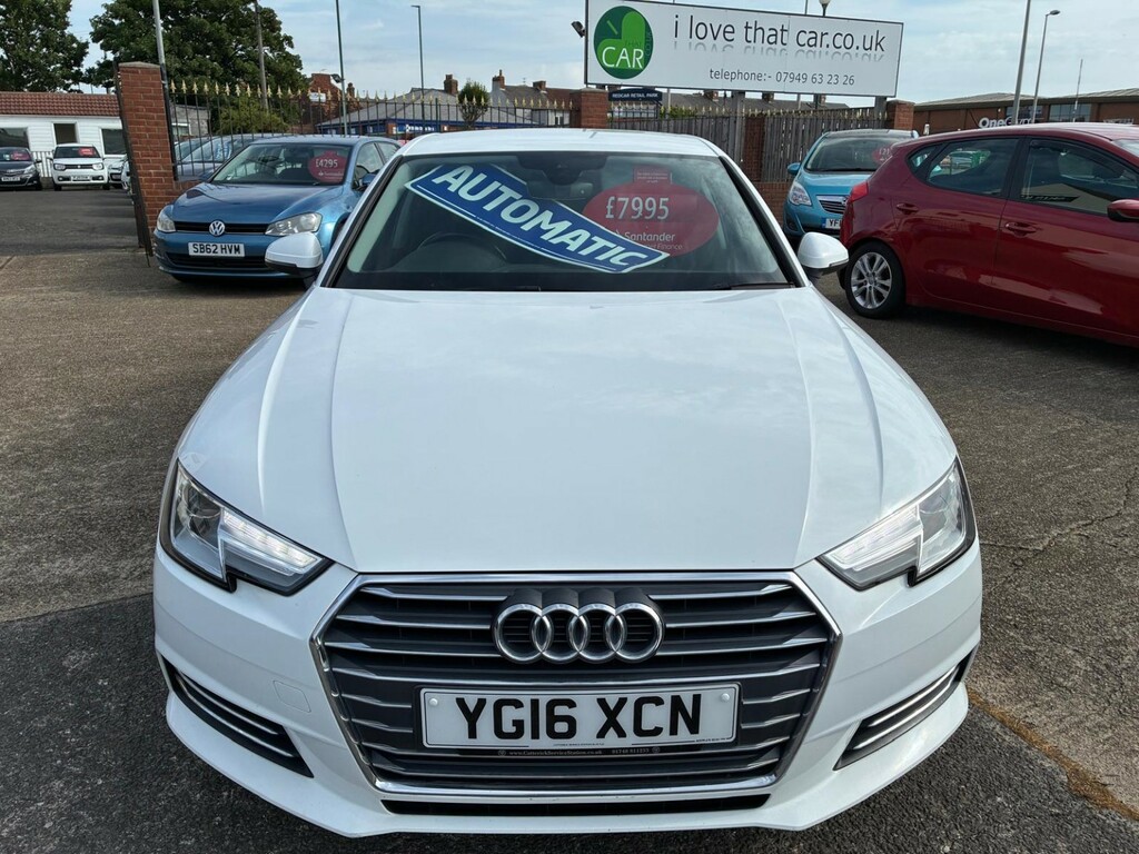 Audi A4 2.0 Tdi Ultra Sport White #2