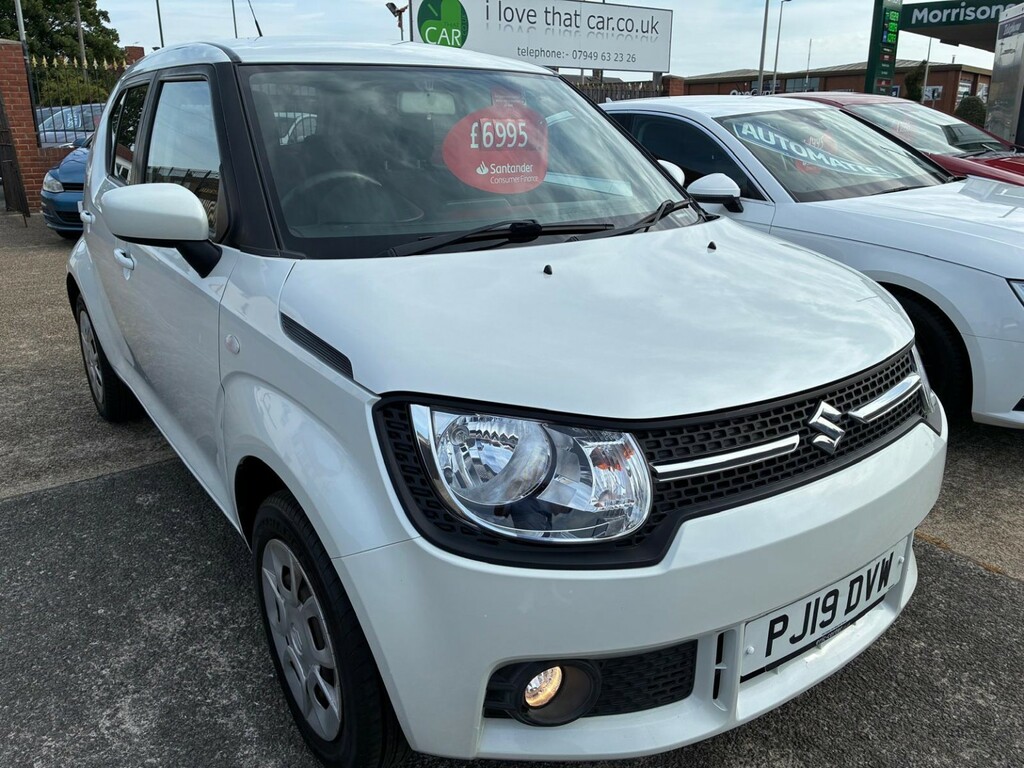 Suzuki Ignis Hatchback 1.2 Dualjet Sz3 2019 White