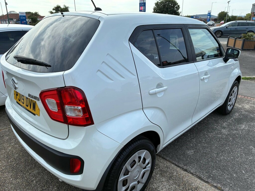 Suzuki Ignis Hatchback 1.2 Dualjet Sz3 2019 White #6