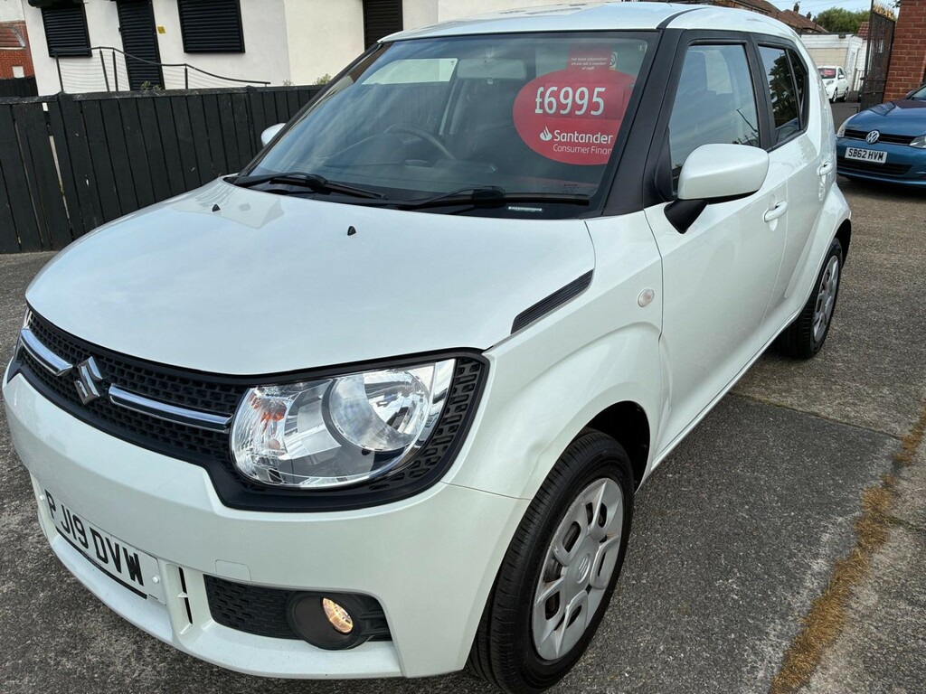 Suzuki Ignis Hatchback 1.2 Dualjet Sz3 2019 White #3