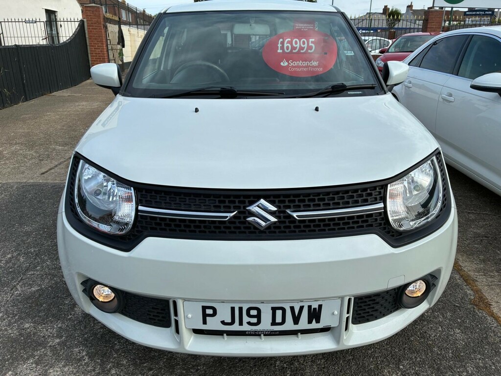 Suzuki Ignis Hatchback 1.2 Dualjet Sz3 2019 White #2