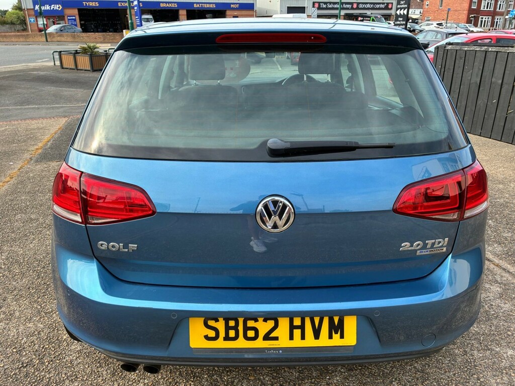 Volkswagen Golf 2.0 Tdi Bluemotion Tech Se Blue #5