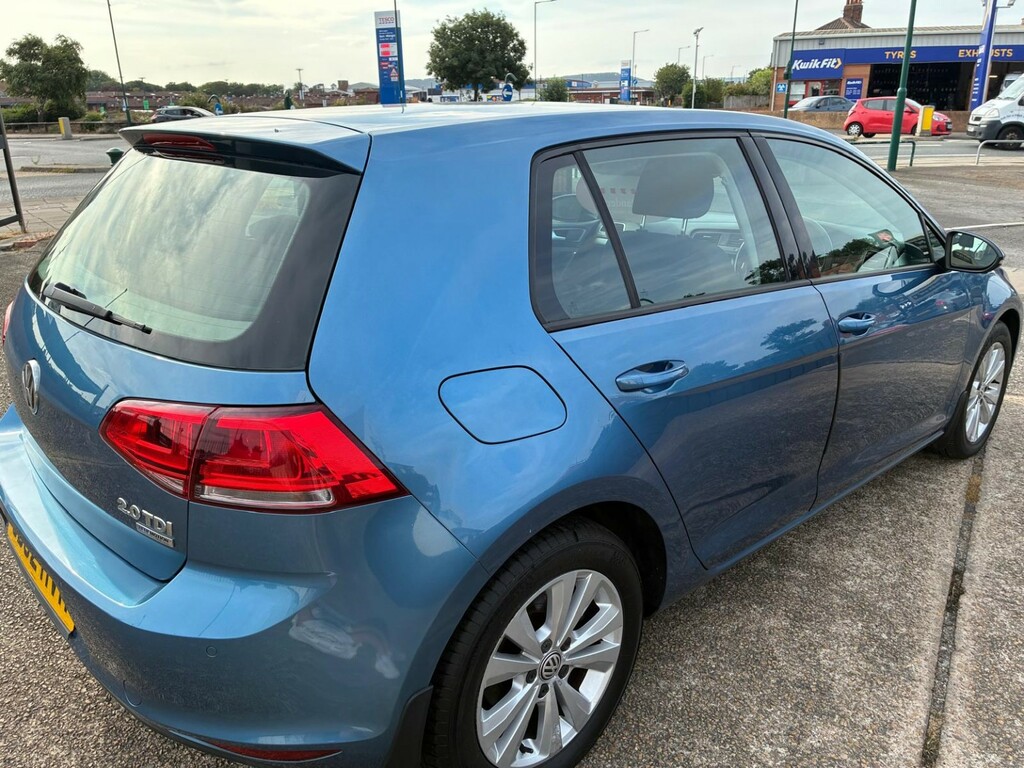 Volkswagen Golf 2.0 Tdi Bluemotion Tech Se Blue #6