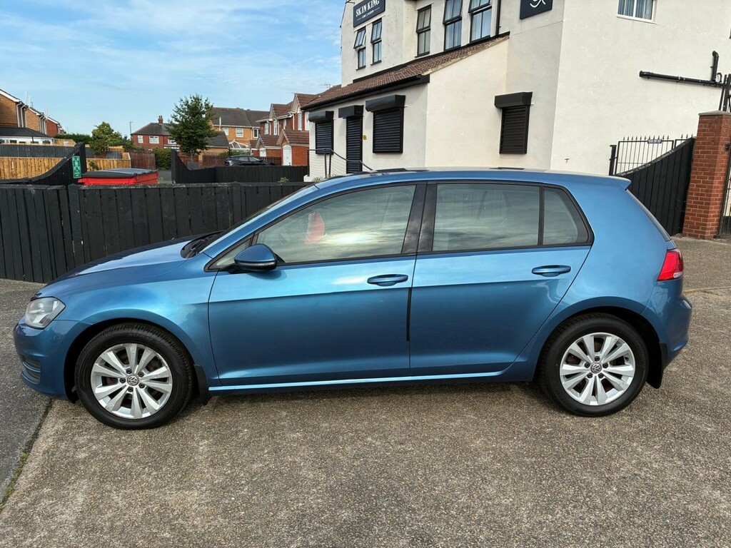Volkswagen Golf 2.0 Tdi Bluemotion Tech Se Blue #4