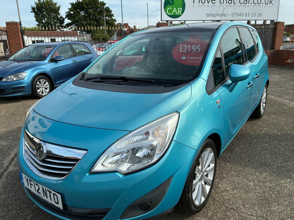 Vauxhall Meriva 1.4 16V Se Blue #3