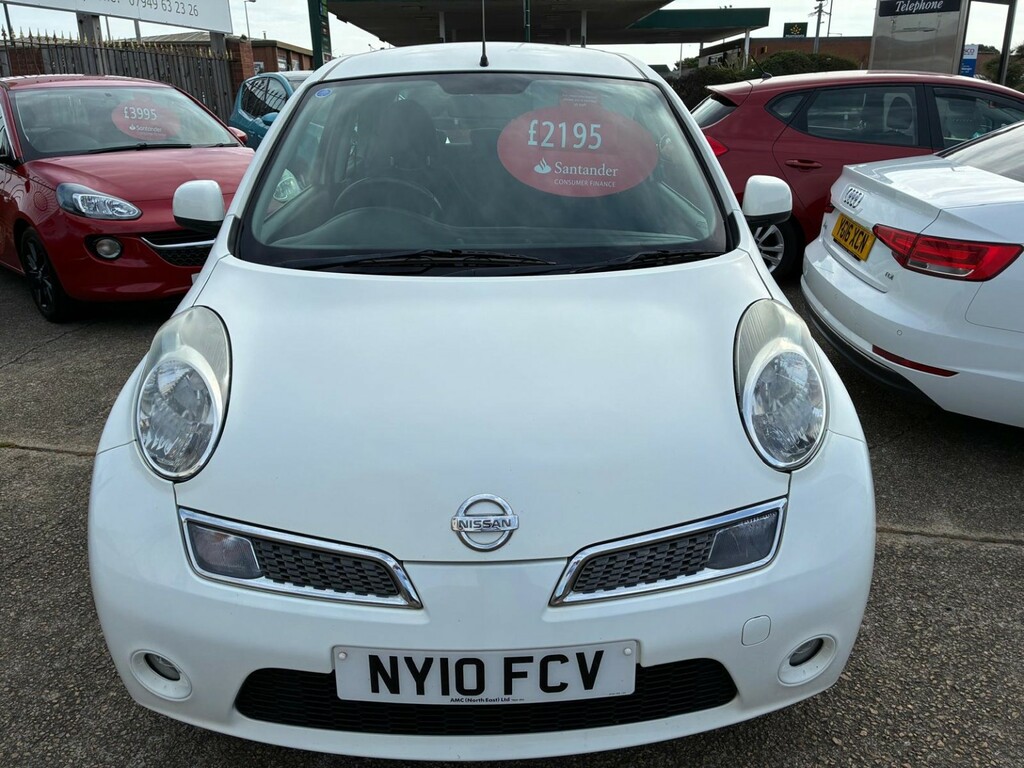 Nissan Micra 1.2 16V N-tec White #2