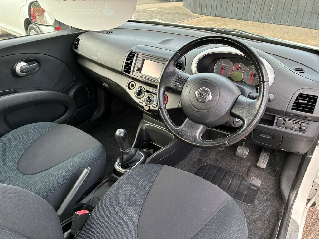 Nissan Micra 1.2 16V N-tec White #6