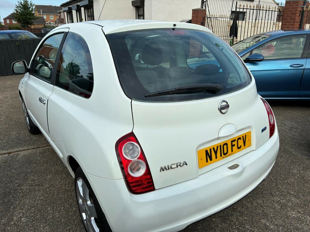 Nissan Micra 1.2 16V N-tec White #5