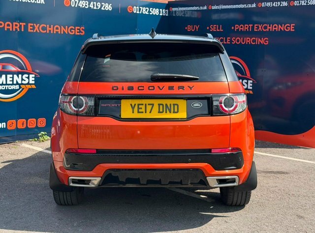 Land Rover Discovery Sport Td4 Hse Dynamic Lux YE17DND Orange #6