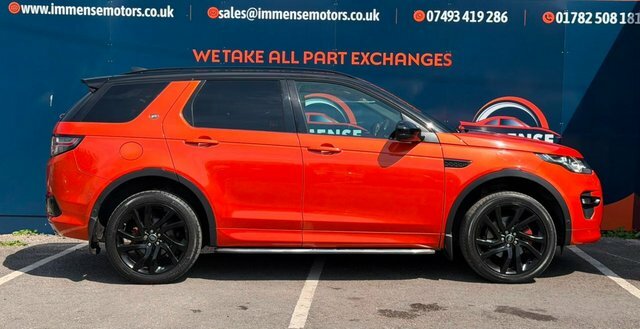 Land Rover Discovery Sport Td4 Hse Dynamic Lux YE17DND Orange #4