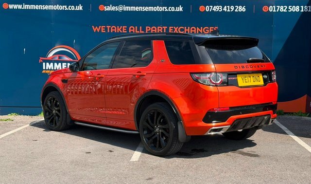 Land Rover Discovery Sport Td4 Hse Dynamic Lux YE17DND Orange #3