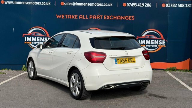 Mercedes-Benz A Class A200d Sport Premium Hatchback White #5