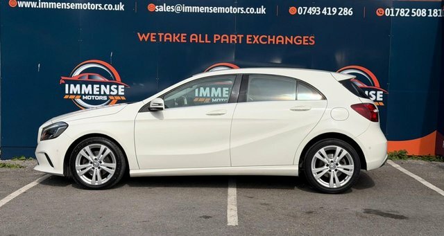 Mercedes-Benz A Class A200d Sport Premium Hatchback White #6