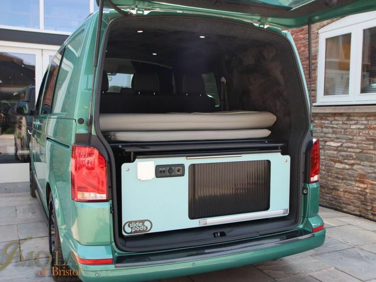 Volkswagen Transporter 2.0 Tdi T30 Highline Kombi Double Cab D CA22PXB Green #2