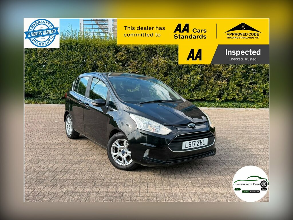 Ford B-Max 1.6 Zetec Navigator Mpv Powershift Euro Black