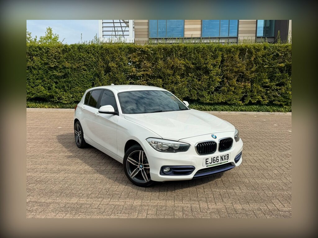 BMW 1 Series 2.0 118D Sport Hatchback Euro 6 White