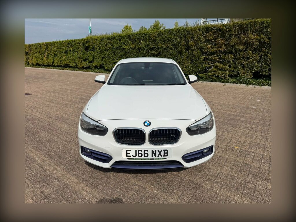 BMW 1 Series 2.0 118D Sport Hatchback Euro 6 White #4