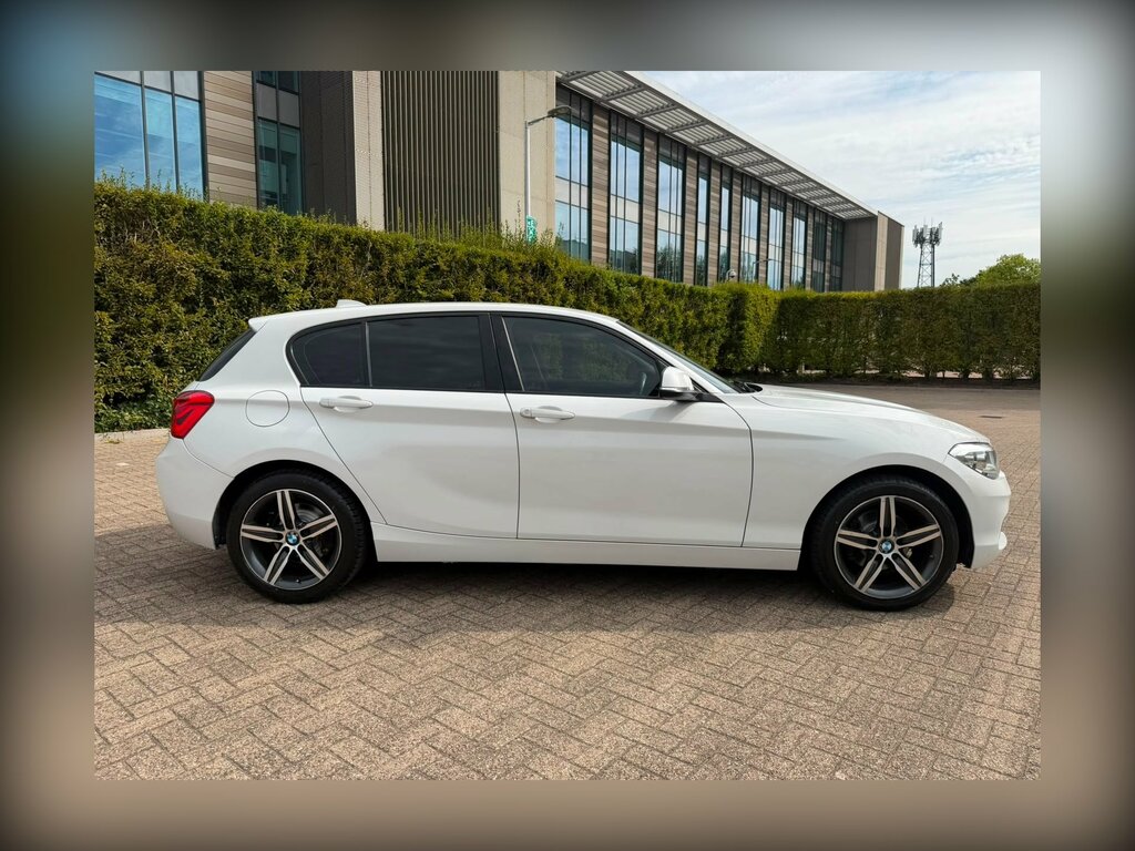 BMW 1 Series 2.0 118D Sport Hatchback Euro 6 White #5
