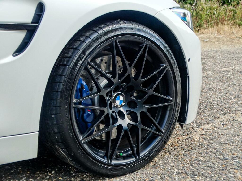 BMW M4 M4 Competition White #3