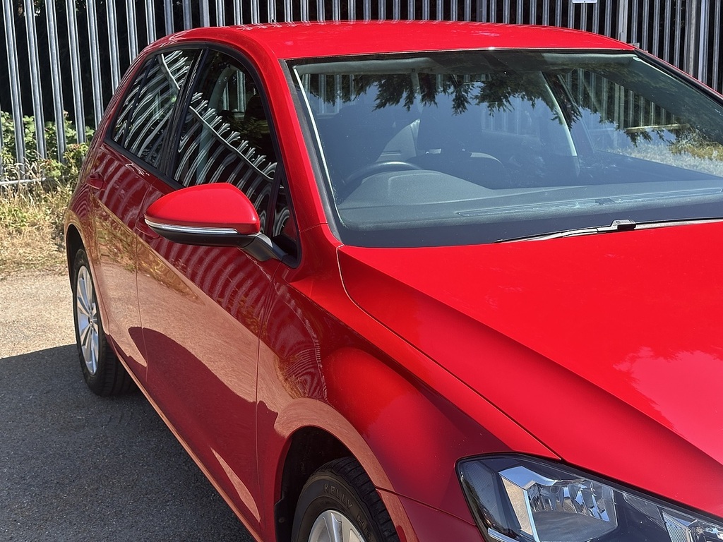 Volkswagen Golf Tsi Bluemotion Tech Se WT17VOJ Red #4