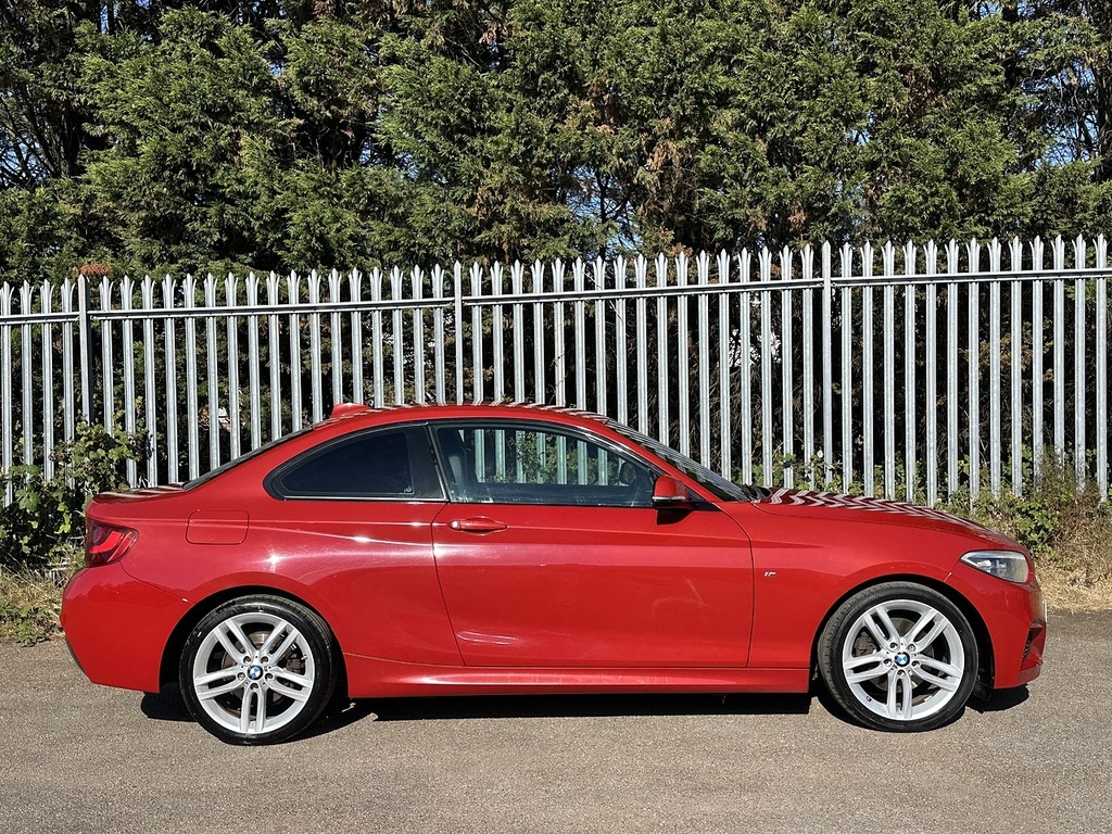BMW 2 Series 220D M Sport Red #4