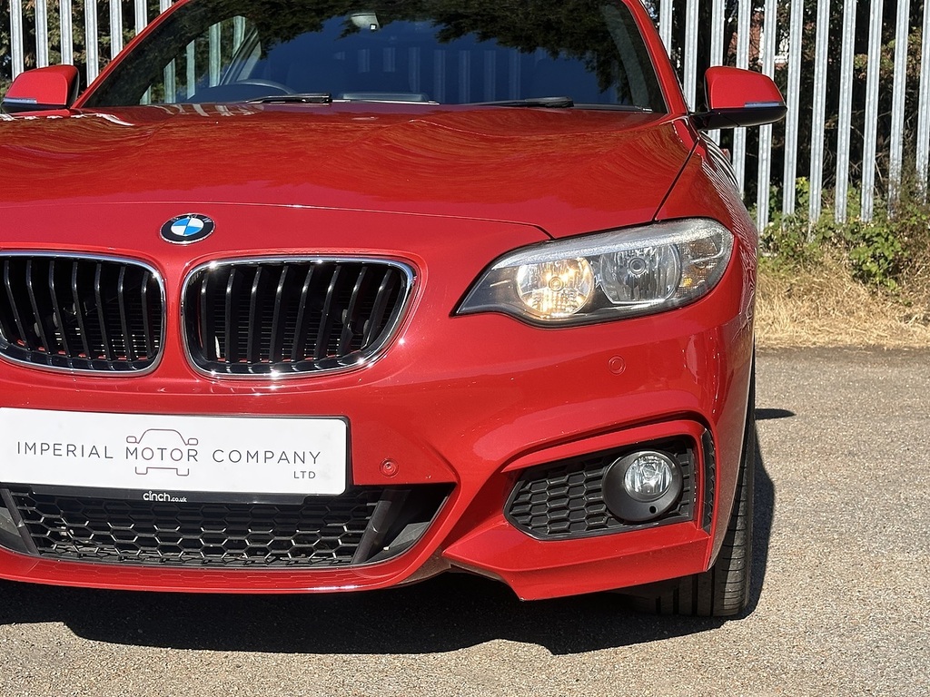 BMW 2 Series 220D M Sport Red #3